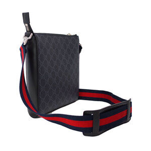 Gucci Messenger Bag Supreme Black GG Crossbody Shoulder